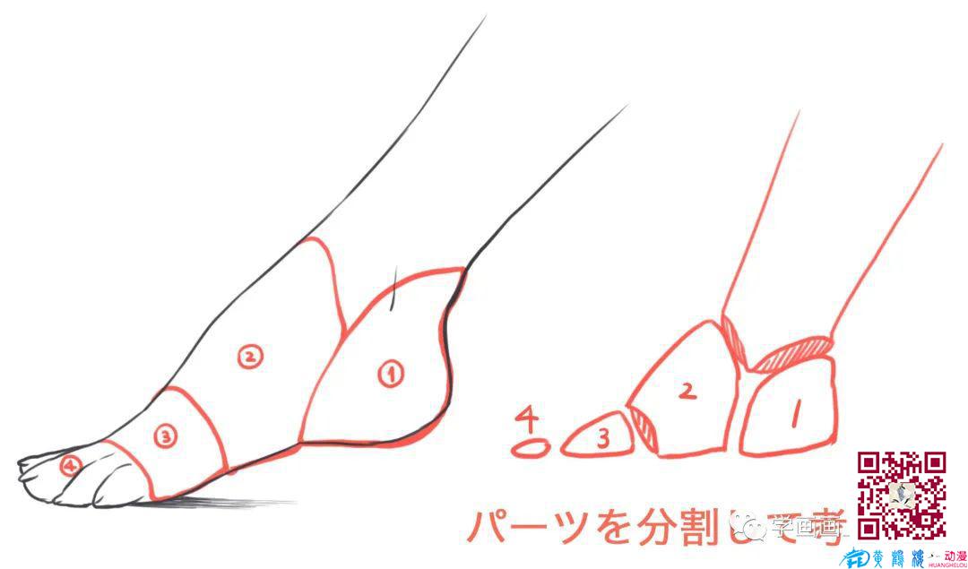 腳怎么畫？