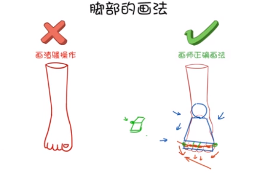 在這個(gè)弧線上，可以畫出大拇趾，跟小拇趾的兩個(gè)突出的關(guān)節(jié).png